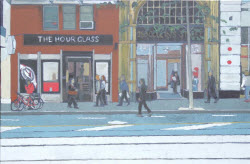 John Brack: Collins Street, 5 pm