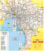 Key Map | Melway 1st Edition (1966)