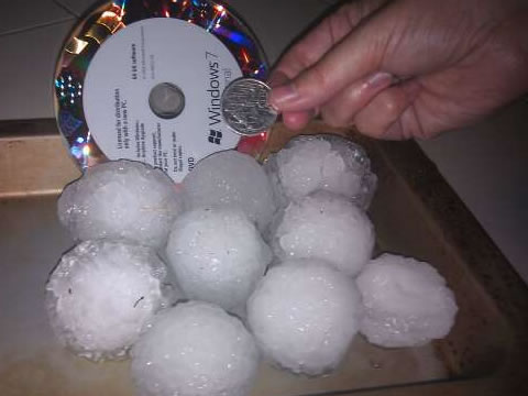 Elizabeth St RAIN Storm 1970's